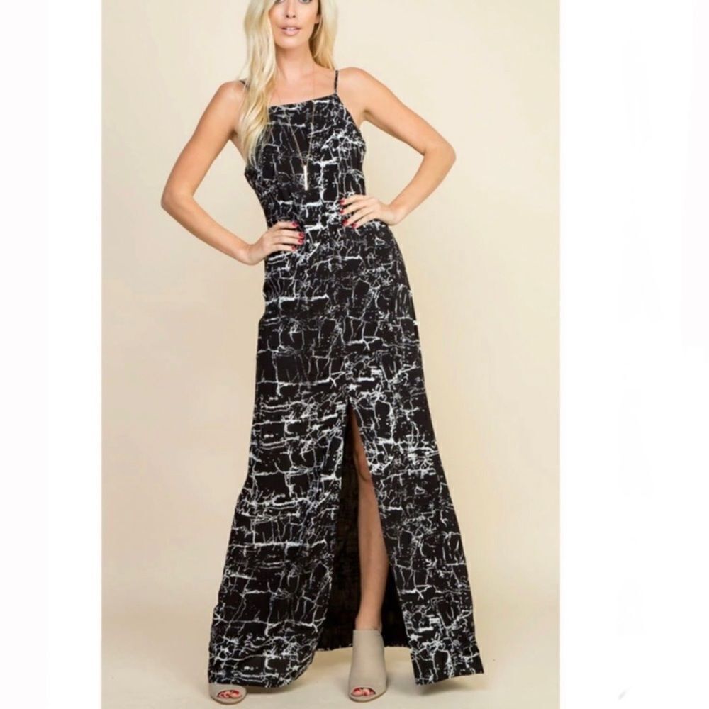 Betro Simone Slit Maxi Dress
